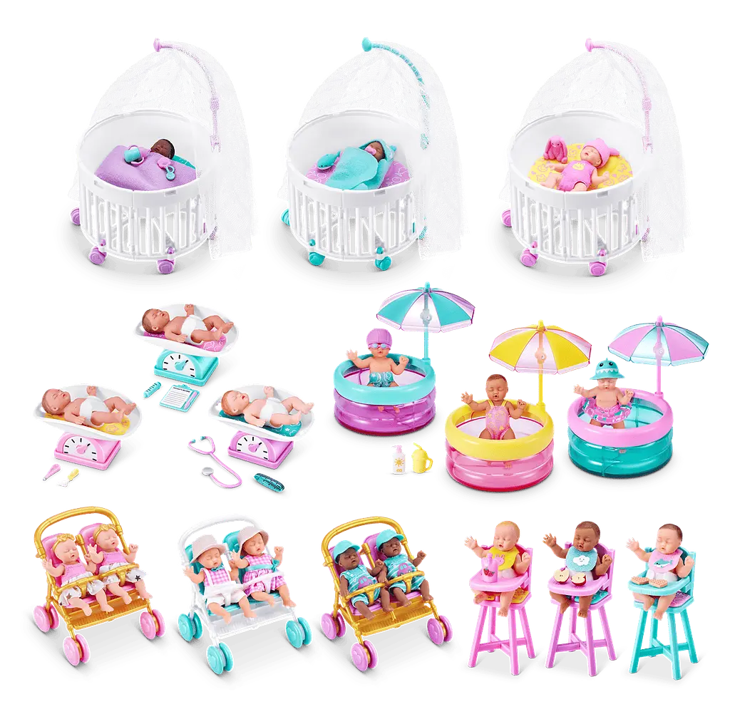 Игровой набор Zuru 5 SURPRISE MY MINI BABY Младенец с аксессуарами в ассортименте (7120477) - фото 2
