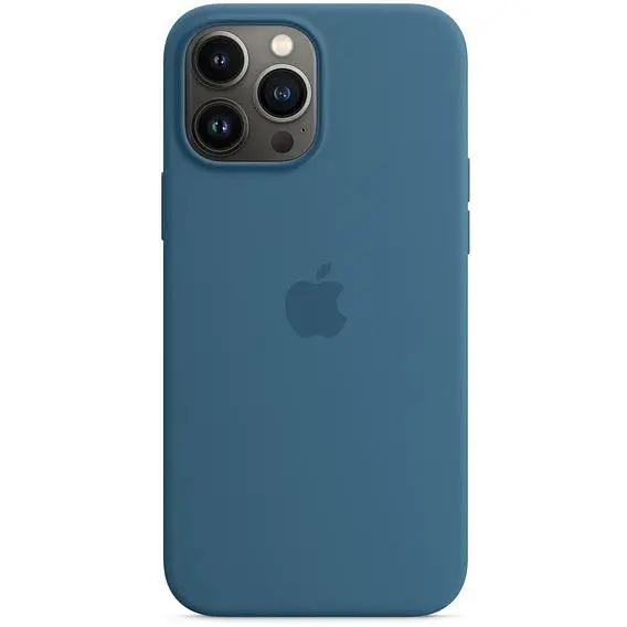 Чохол Silicone Case з MagSafe для Apple iPhone 13 Pro Max (6.7) Blue Jay (MM2Q3) [61207] - фото 2