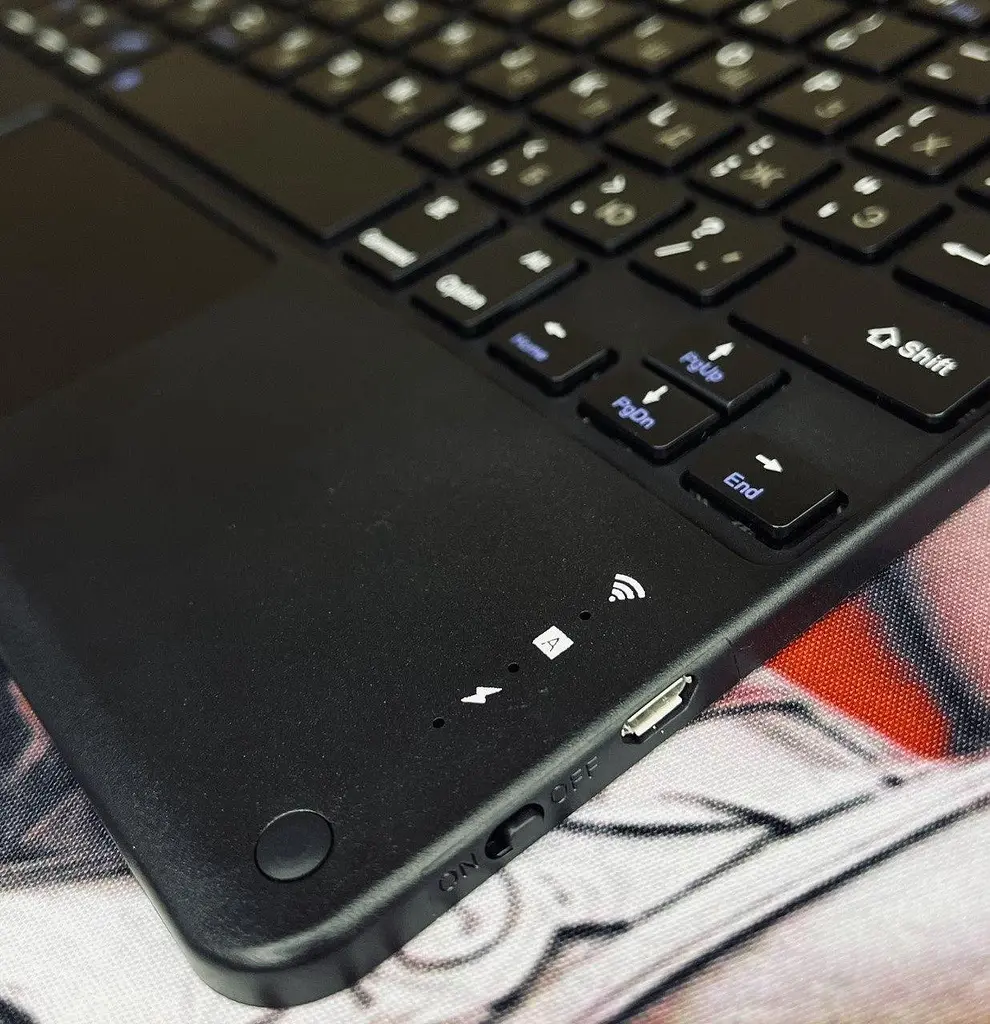 Беспроводная клавиатура Primo KB01 Bluetooth с тачпадом Black - фото 3