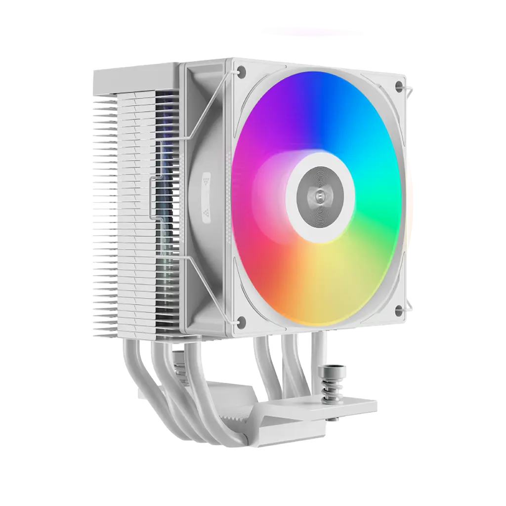 Повітряне охолодження PcCooler R400 ARGB White (R400 ARGB WH) - фото 2