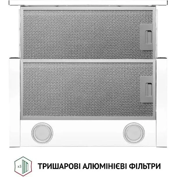Витяжка Perfelli TL 5212 WH 700 LED - фото 6