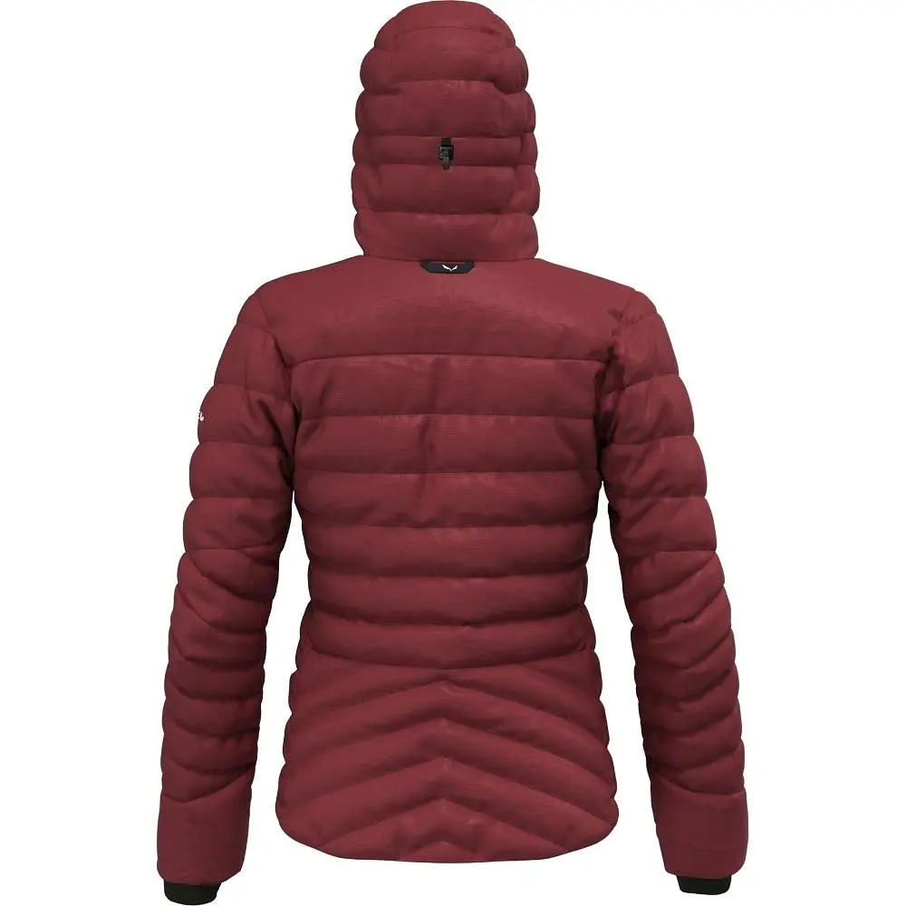 Куртка жіноча Salewa Ortles MED 3 RDS DWN Womens S Бордовий - фото 2