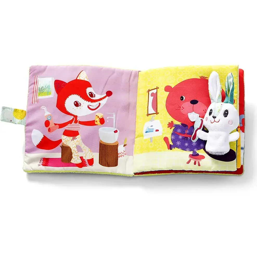 Розвиваюча м'яка книга Lilliputiens Кролик - зубний лікар (86831) - фото 2