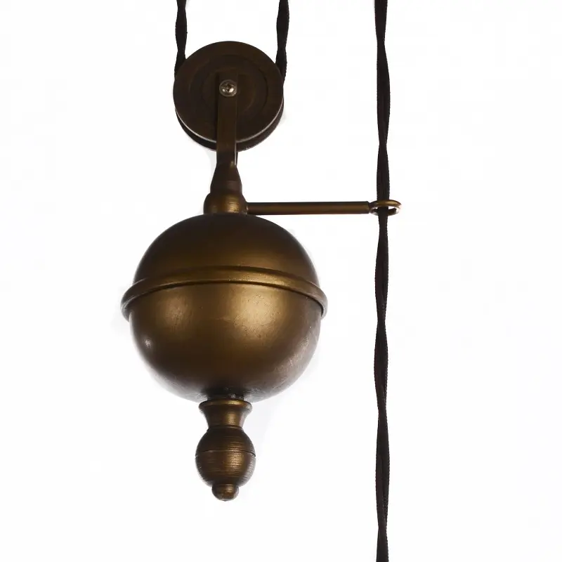 Люстра Brille подвесная лофт в спальню E27 60W BZ (ELVIS-004S/1) - фото 5