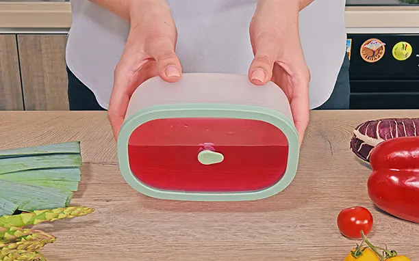 Контейнер вакуумний Fresko 1,4 л, м'ятно-зелений (177157) - фото 10