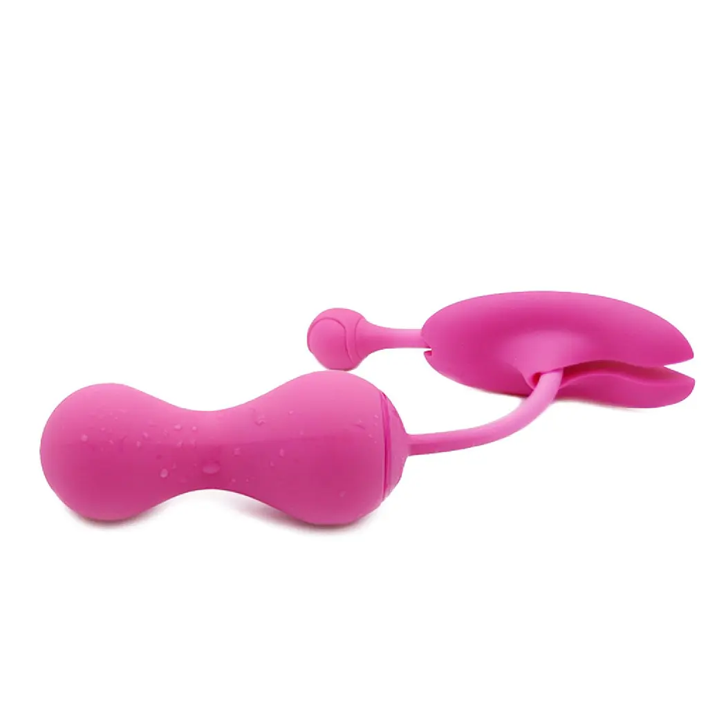Вагінальні кульки Magic Motion Kegel v2, 8.4 см, рожевий - фото 3