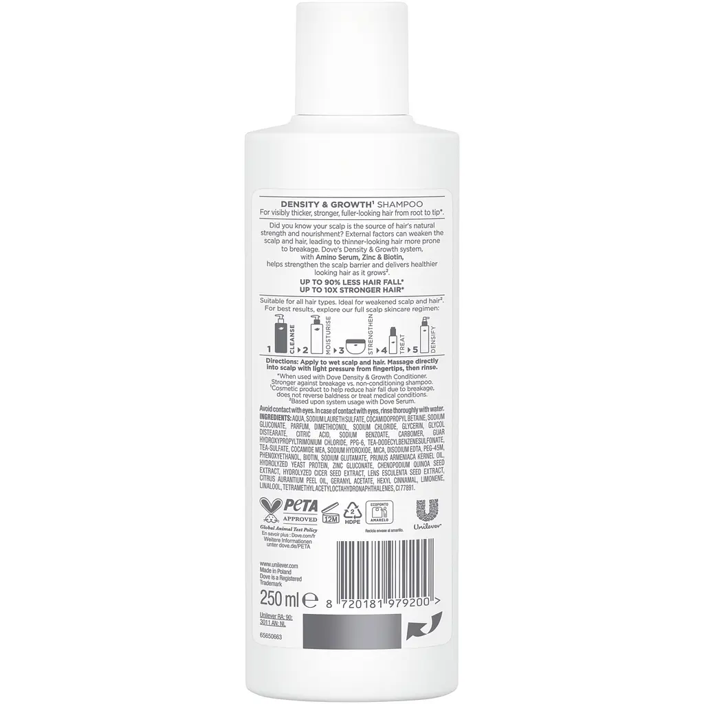 Шампунь Dove Scalp + Hair Therapy для густоти та росту волосся 250 мл - фото 2