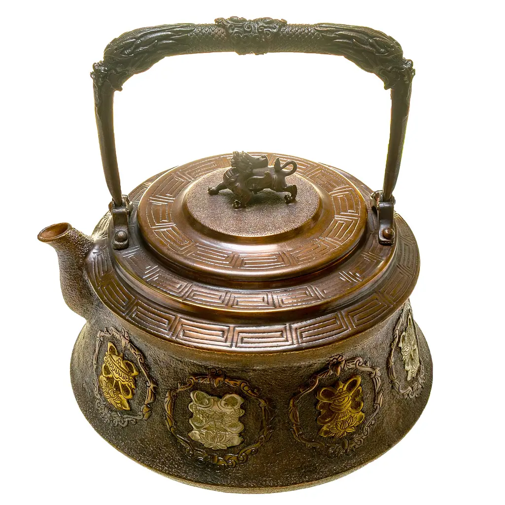 Чайник Newtea Вісім скарбів мідний 1.25 л - фото 7