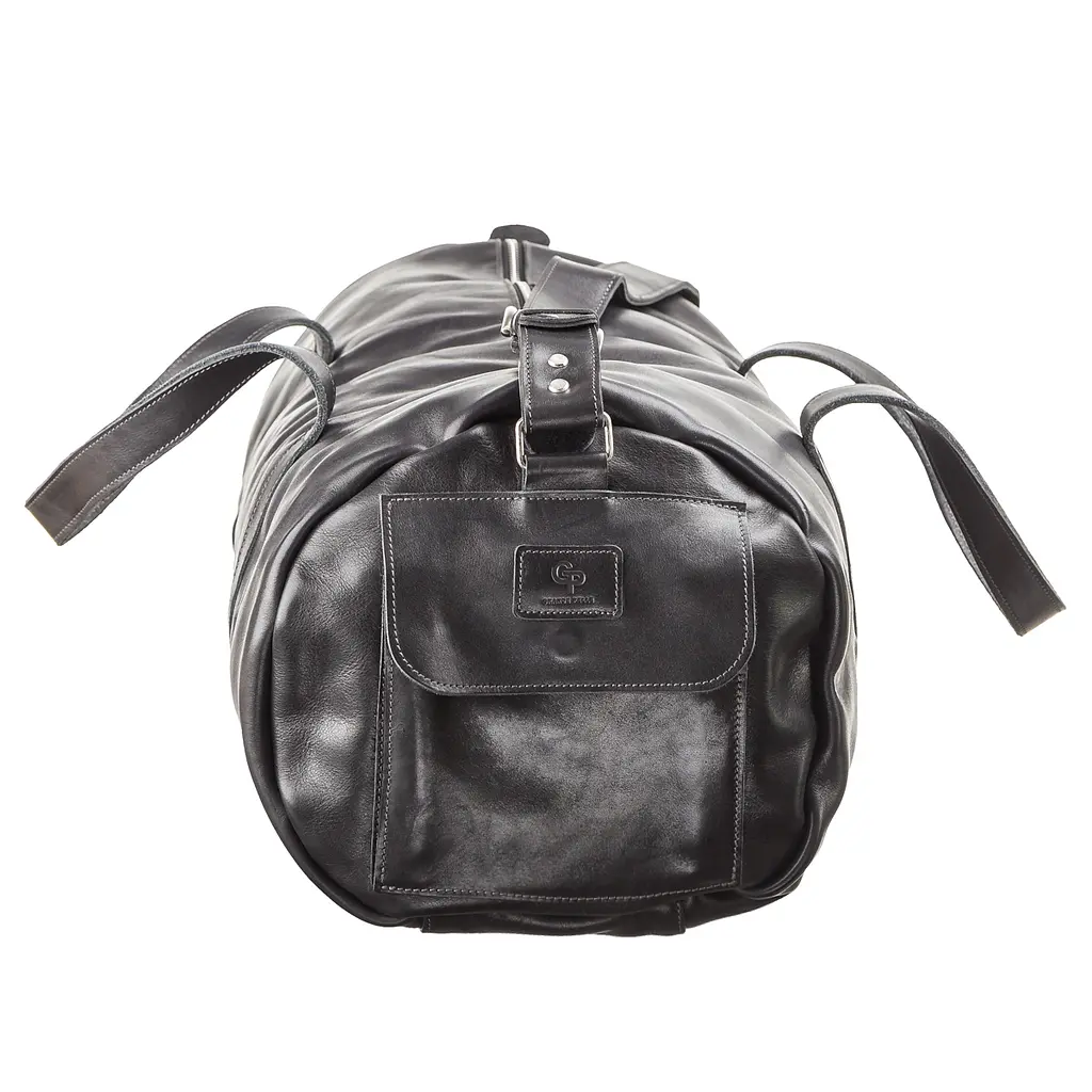 Шкіряна дорожня сумка GRANDE PELLE 55х31х24 см sum0012555 - фото 4