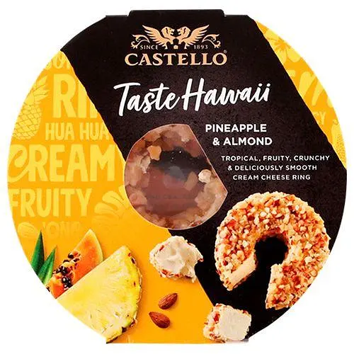 Крем-сир Castello Taste Hawaii aнанас 125 г.