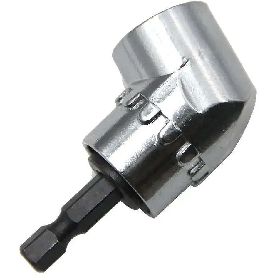 Кутовий адаптер магнітний Semi Magnetic Angle Adapter 105° насадка 1/4 сталевий для шуруповерта/дриля - фото 2
