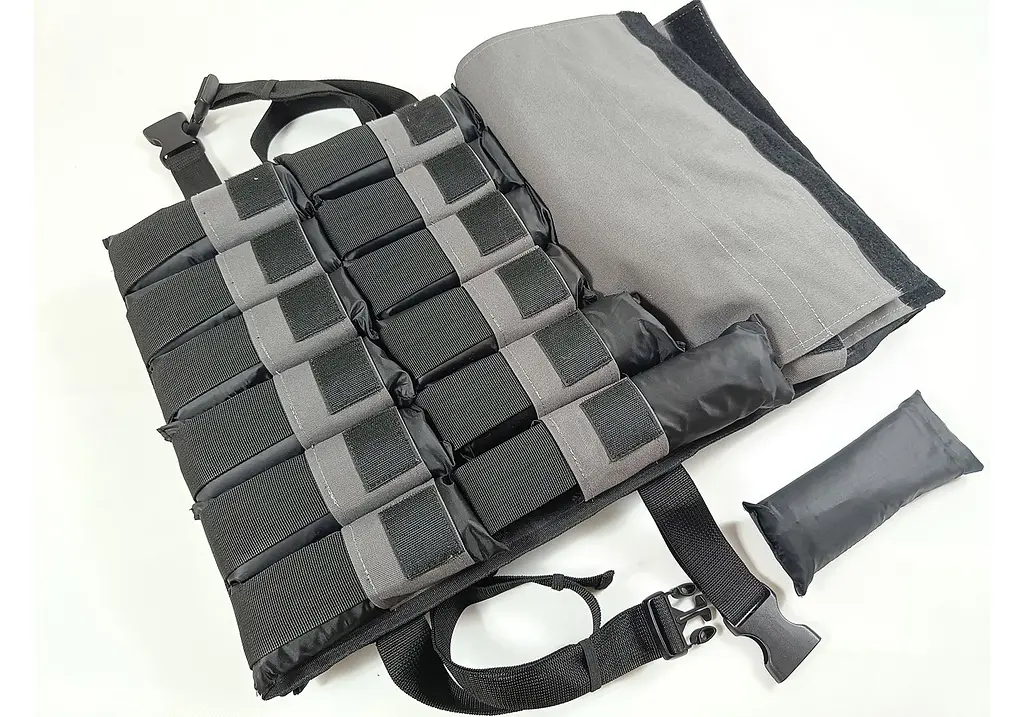Жилет обтяжувач EasyFit Armor 18 кг набірний з кроком 0,5 кг (EF-WTV-180) - фото 6