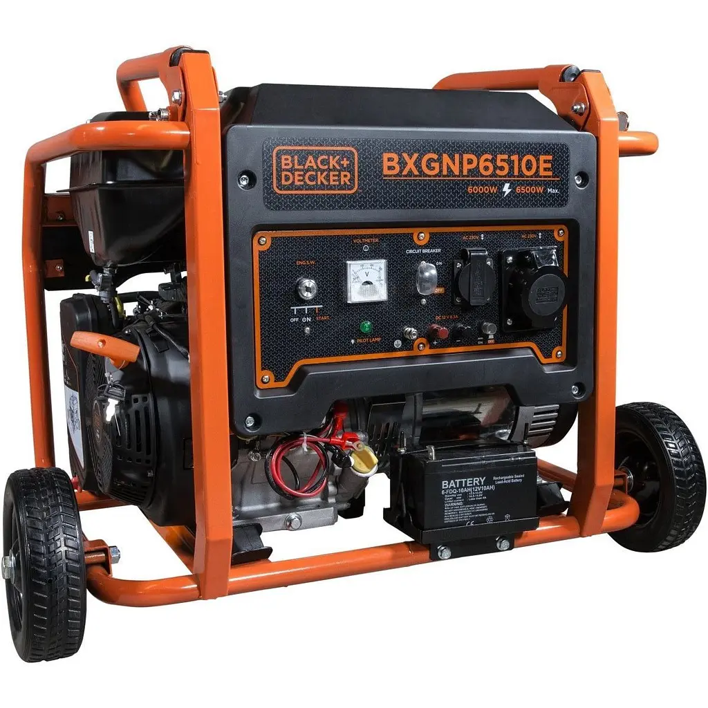 Генератор бензиновий Black+Decker BXGNP6510E [158780] - фото 2