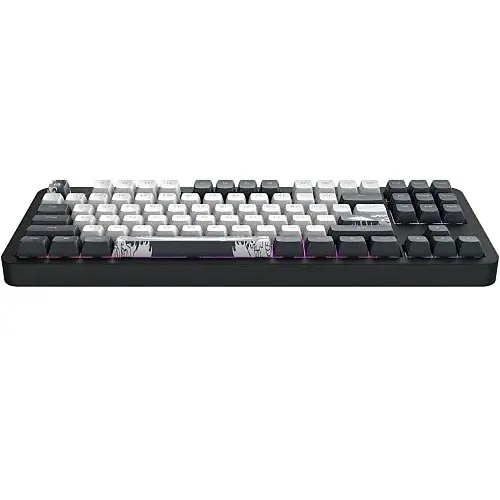 Клавіатура Dark Project ALU87 Bushido, Black/White, ENG/UA, USB, RGB підсвічування, кабель 1.8 м, 87 кнопки (DPKB_BUSHIDO_87_ANSI_UA) - фото 3