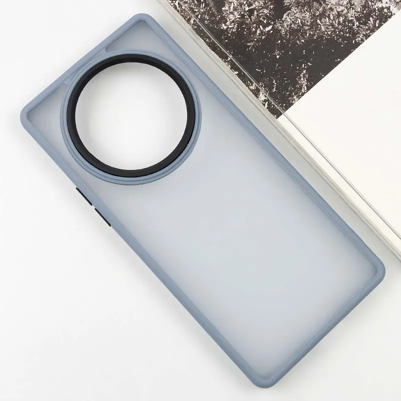 Чохол TPU+PC Lyon Frosted для Xiaomi Redmi 14C / Poco C75 Sierra Blue - фото 2