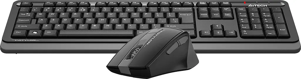 Комплект клавиатура и мышь A4Tech Fstyler FG1035 Grey [99001] - фото 2