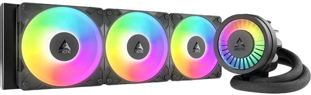 Водяне охолодження Arctic Liquid Freezer III Pro 360 ARGB Black (ACFRE00184A) - фото 4