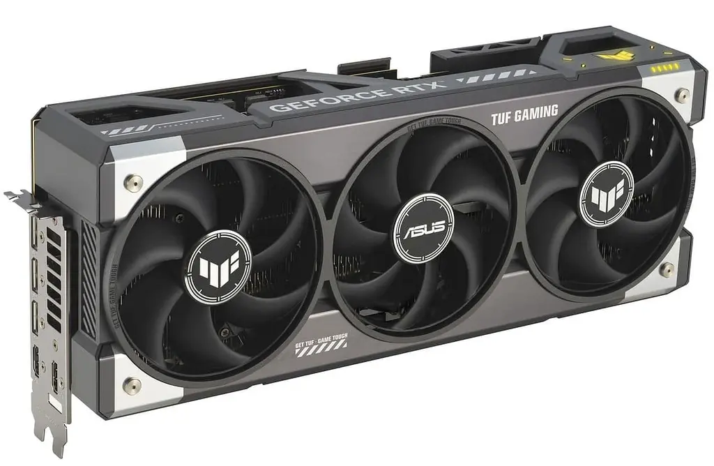 Видеокарта ASUS RTX 5080 16GB TUF Gaming OC Edition (TUF-RTX5080-O16G-GAMING) (GDDR7, 256 bit, PCI-E v5.0 x16) - фото 3