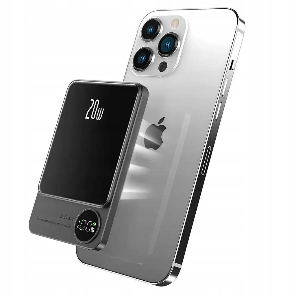 Портативний зарядний пристрій Power Bank Q9 5000 mAh ∙ Бездротовий повербанк з технологією Power Bank Q9 5000 mAh - фото 2