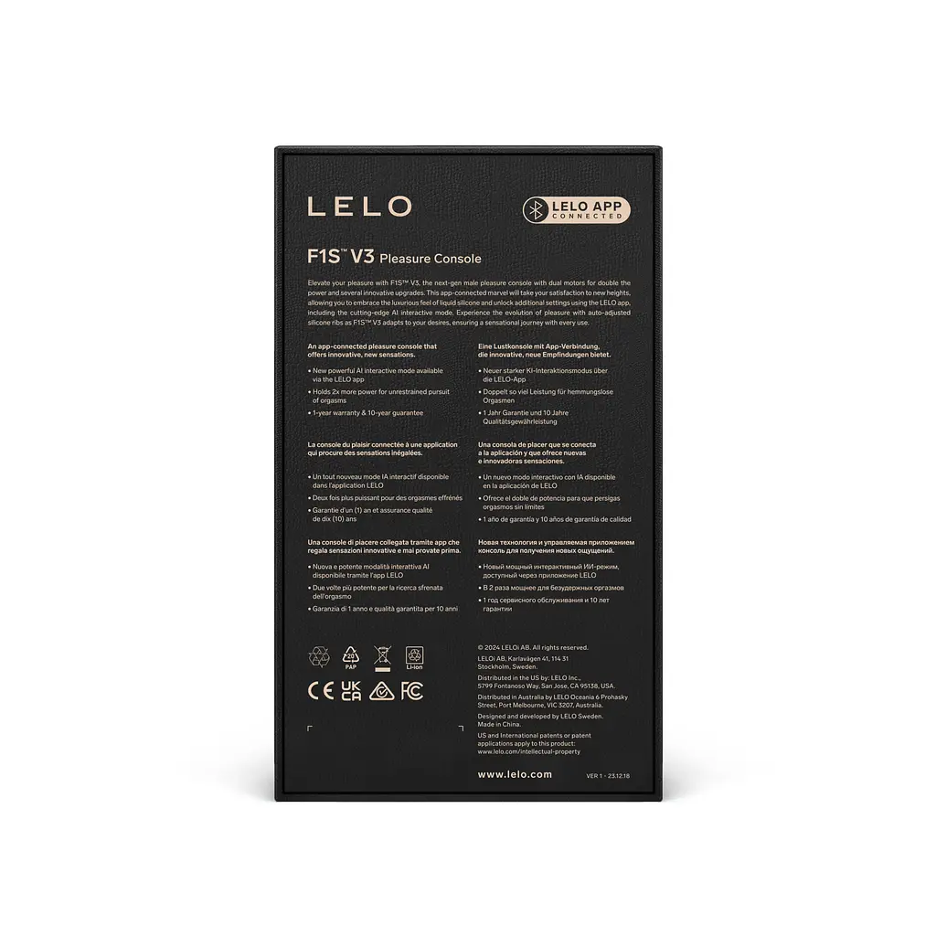 Автоматичний мастурбатор Lelo F1s V3 червоний - фото 7