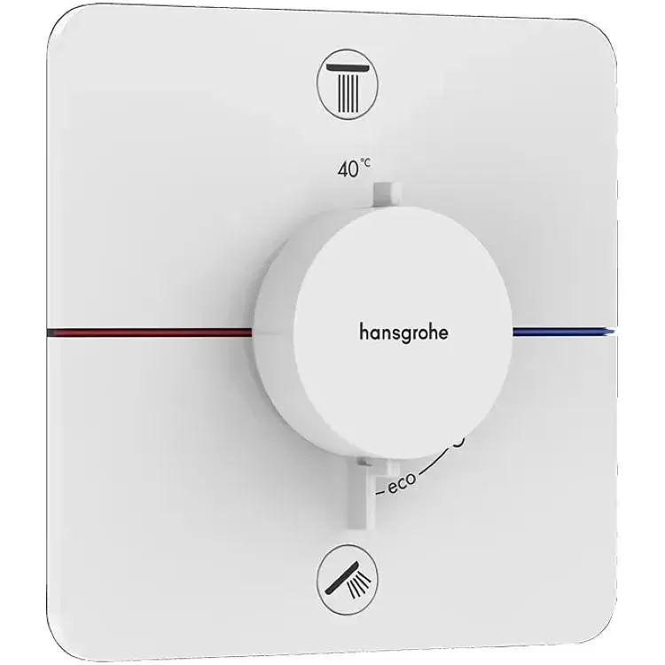 Термостат для душу Hansgrohe ShowerSelect Comfort Q matt white 15583700