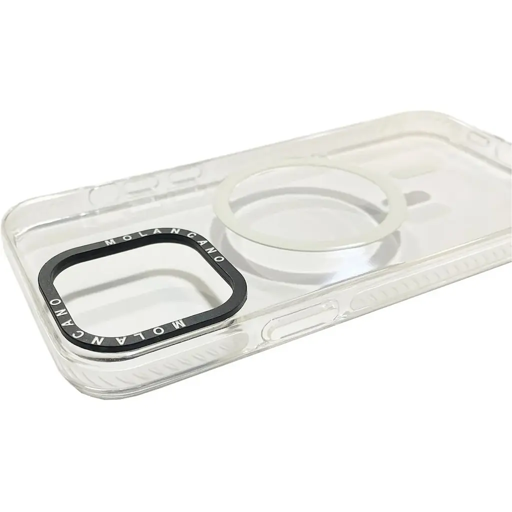 Чохол-накладка Molan Cano Силікон MagSafe для Apple iPhone 14 Pro Max (clear) - фото 4