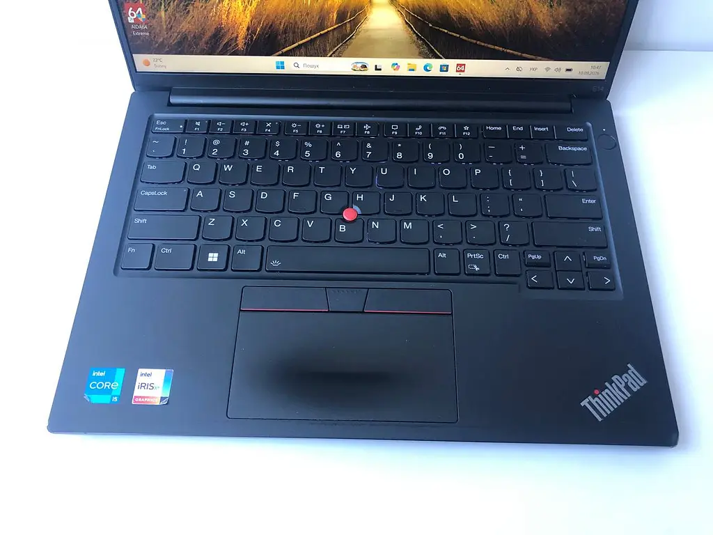Ноутбук Lenovo Thinkpad Е14 Gen 5 (i5-1335U / 8GB / SSD 256GB / 14" 1920x1200 IPS) б/в - фото 3