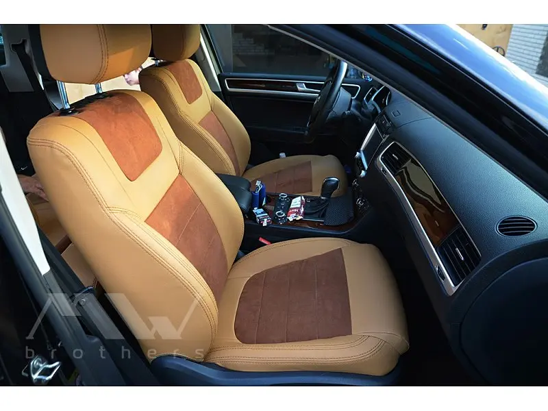 Авточохли модельні MW Brothers для Volkswagen Touareg II TDI c 2010 - фото 3