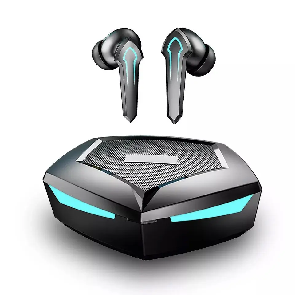Игровые беспроводные наушники TWS P30 с LED подсветкой и сенсорами управления - фото 5