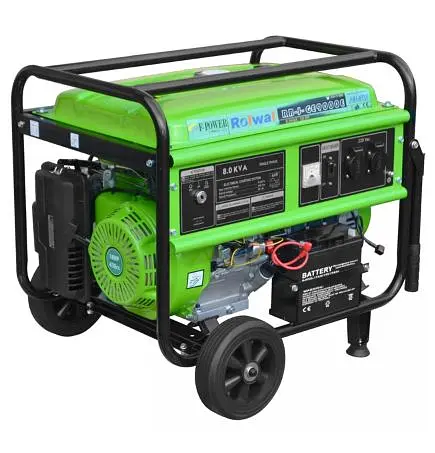 Бензиновий генератор Rolwal RB-J-GE-9000E - фото 2
