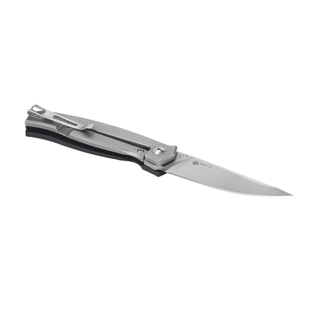 Ніж складаний кишеньковий Ruike M661-TZ, (7.4 см) steel 154СМ/G10 чорний - фото 4