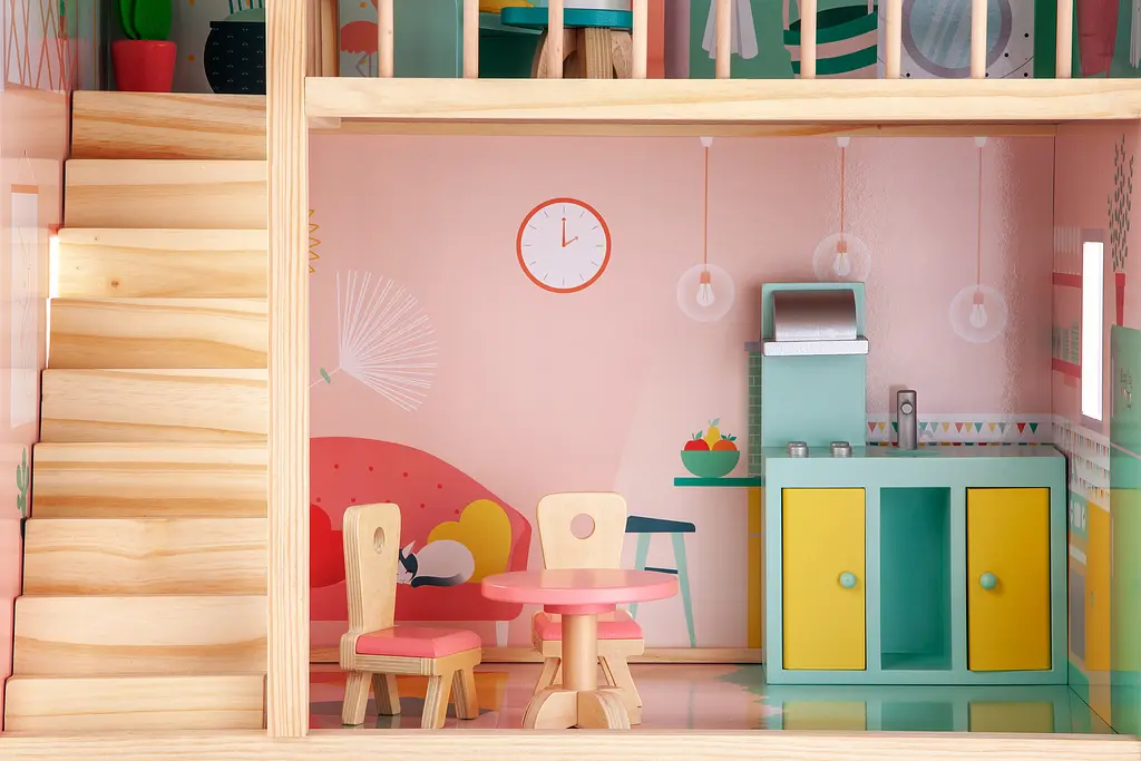 Кукольный домик Janod Счастливый день (J06580) - фото 8