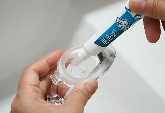 Гель від запотівання для окулярів для плавання SOFT99 CLEAQUA Anti-Fog Gel for Goggles 20685, 16 г, оригінал Японія - фото 5