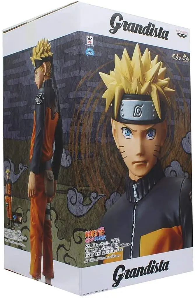 Фігурка Banpresto NARUTO Наруто Удзумаки Uzumaki Shippuden Grandista Shinobi Relations 28 см WST NA U 1182 - фото 5