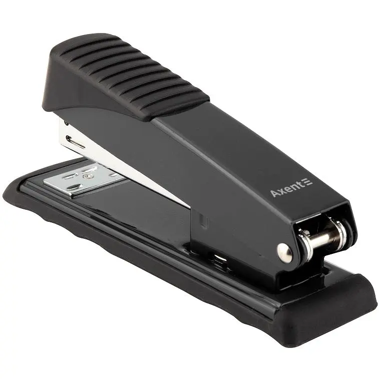 Степлер канцелярский Axent Exakt-2 №24/6, 25 листов черный (4926-01-A) - фото 2