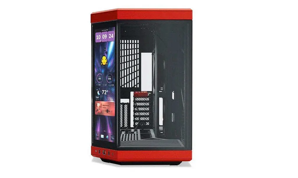 Корпус Hyte Y70 Midi Tower Touch Infinite - Black Cherry (CS-HYTE-Y70TTI-RB) - фото 2