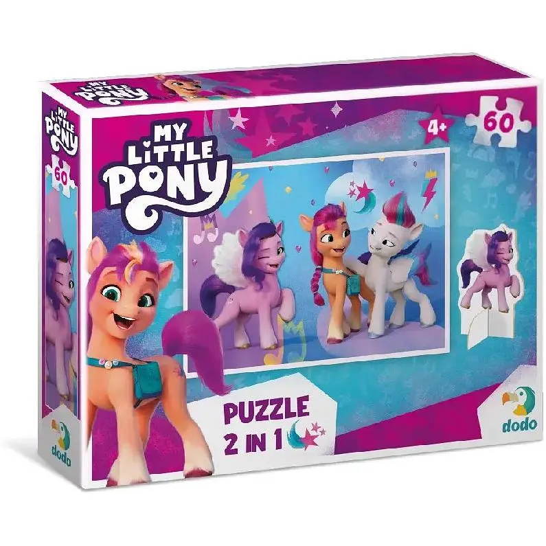 Пазл DoDo My Little Pony, с фигуркой, 60 элементов (200140) - фото 4