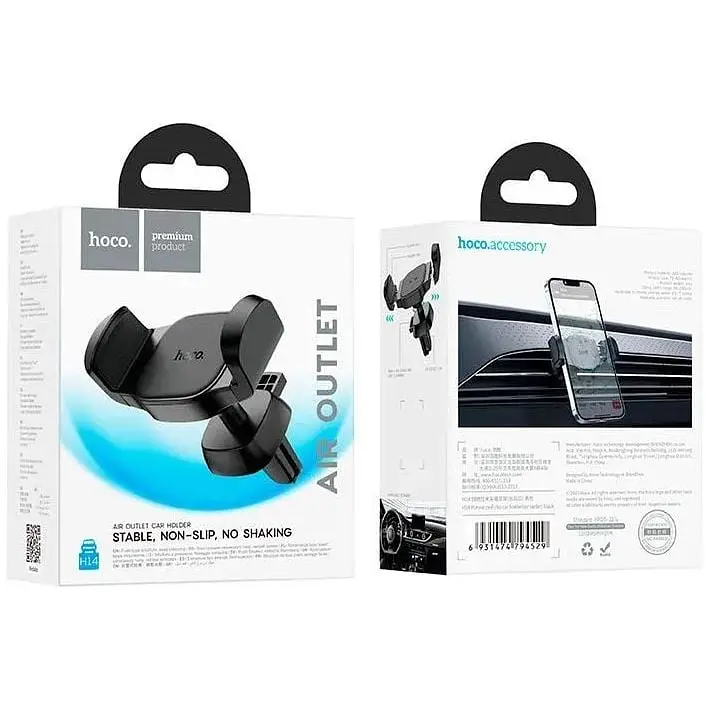 Автодержатель HOCO H14 (air outlet) 4.5-7" - фото 2
