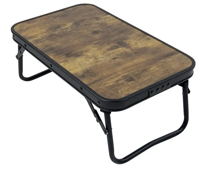 Стіл Bo-Camp Woodbine Compact 56x34 см Black/Wood look (1404190) (DAS303264) - фото 3