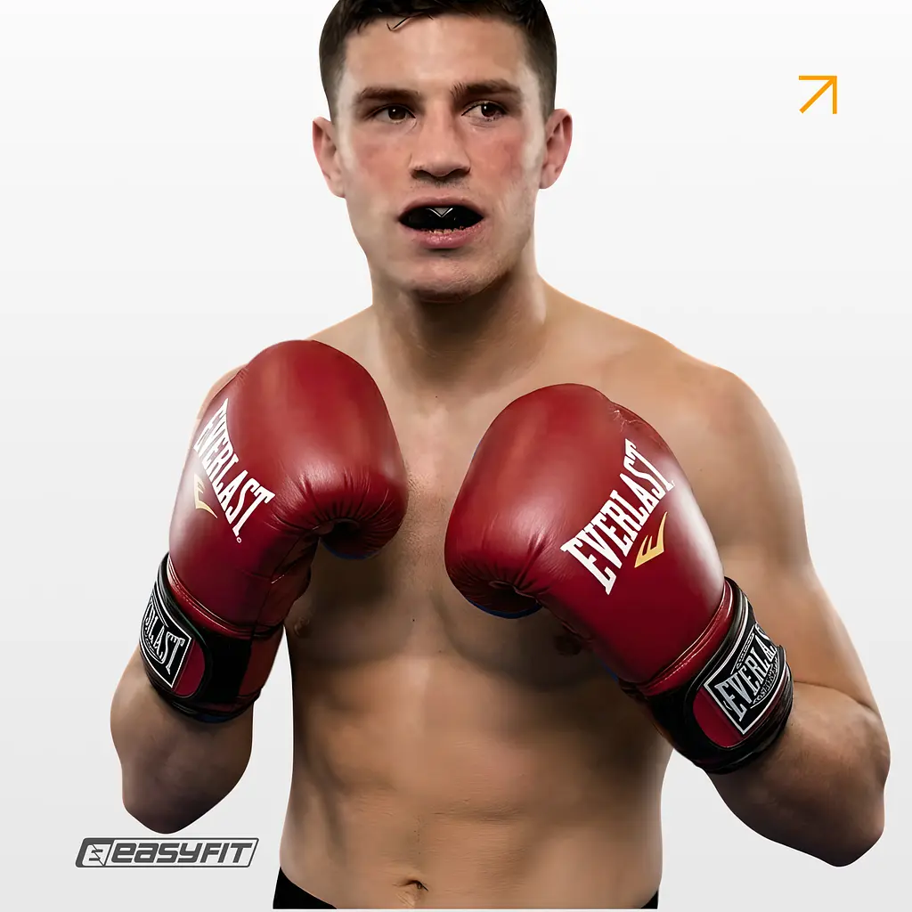Боксерські рукавички Everlast 6 унцій (6 oz) червоні - фото 4
