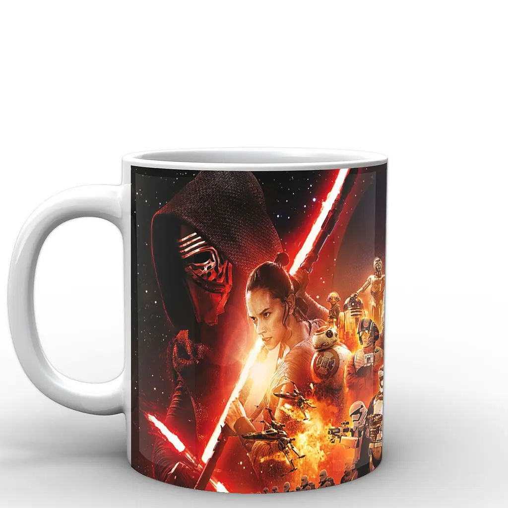 Кружка GeekLand Звездные войны Star Wars пробуждение силы SW.002.04 330 мл белая - фото 2