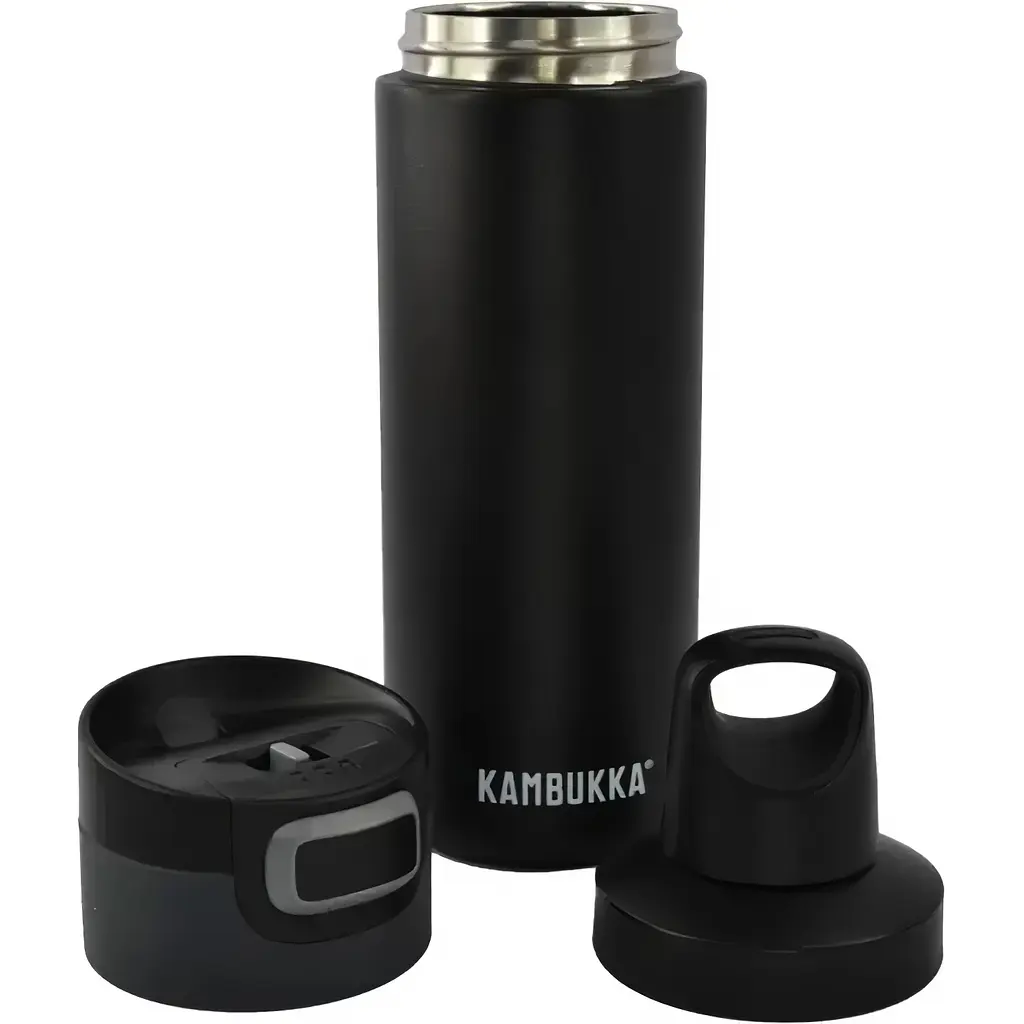 Набор Kambukka с термокружкой Etna 500 мл + крышка Reno Insulated черный (11-01052) - фото 2