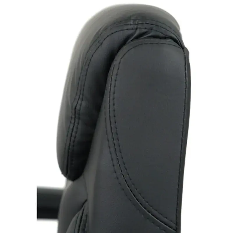 Офісне крісло Аклас Лівар TILT 10002M Чорний (PU Black) (00158598) - фото 11