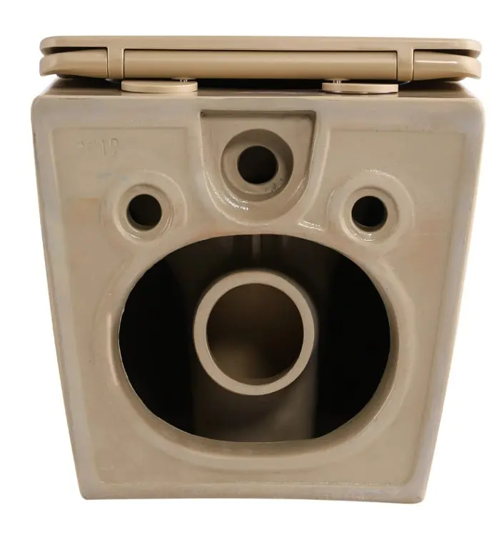 Унітаз підвісний Qtap Robin Ultra Quiet, Beige, з сидінням Slim Duroplast / Soft-close / Quick Release QTROB26SB48997 - фото 6