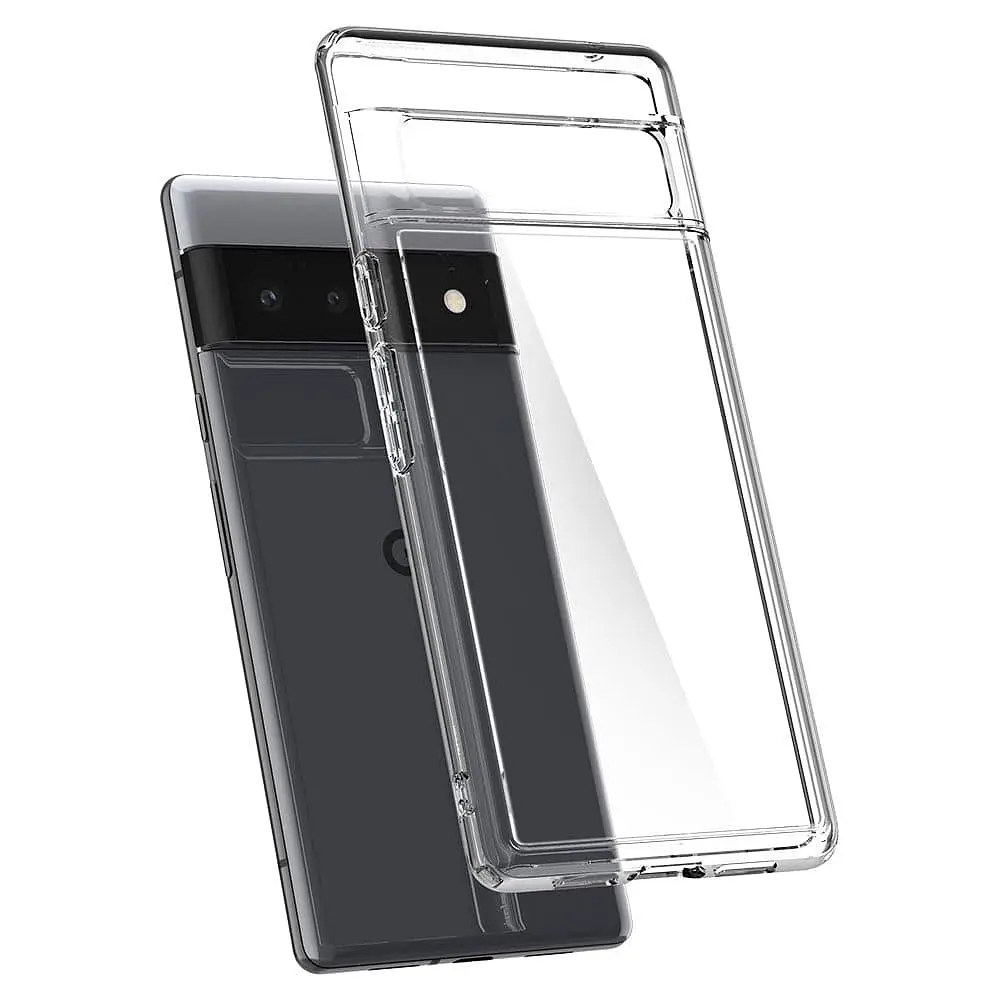 Чохол прозорий протиударний Spigen Ultra Hybrid Crystal SPGACS03465 для Google Pixel 6 Pro (6.7") Clear - фото 10