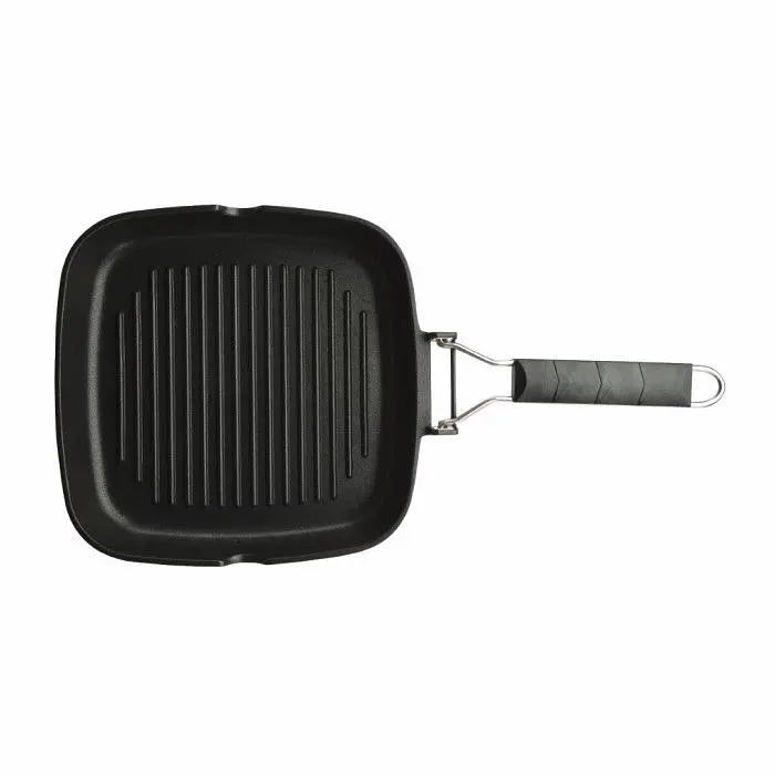 Сковорода-гриль Bergner Bbq lovers 24X24 см (BGEU-1101) - фото 4