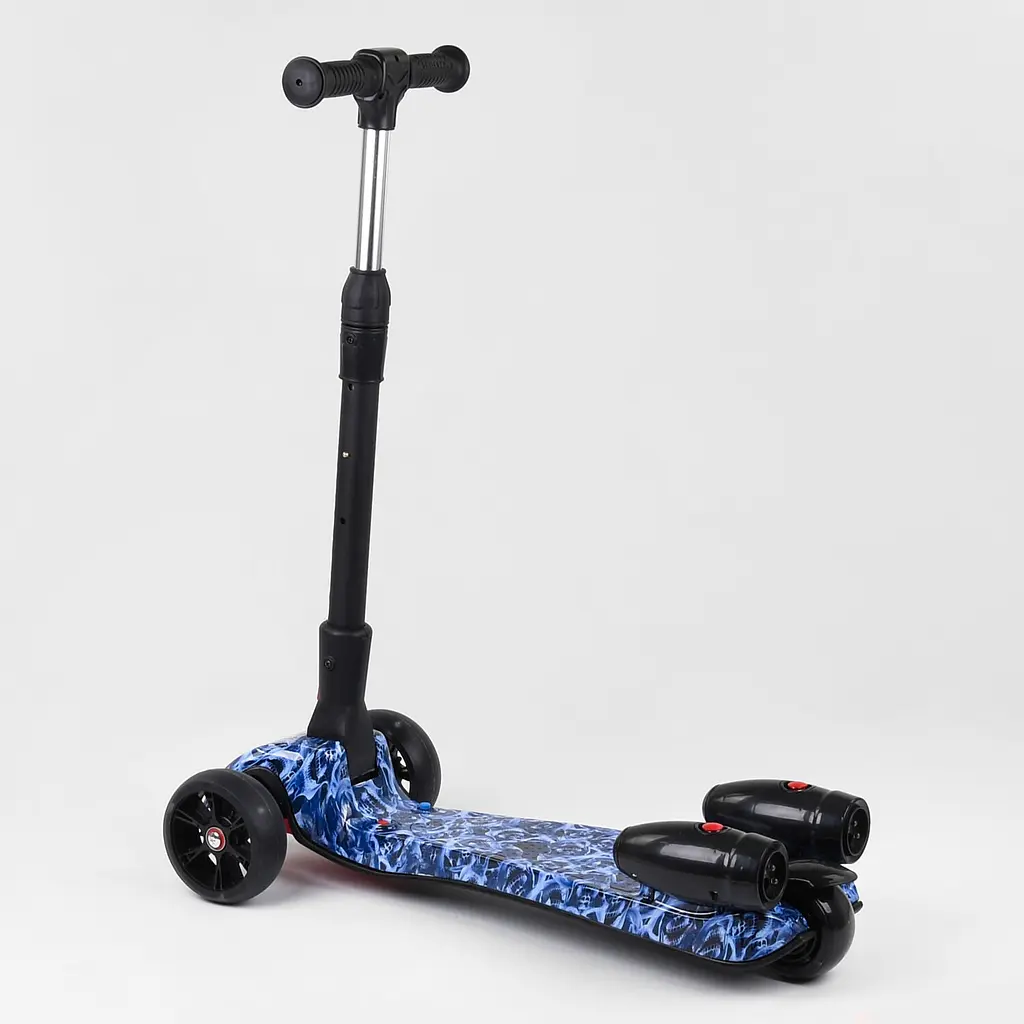 Самокат дитячий Best Scooter 60х82х64 см Чорно-синій 000231572 - фото 3
