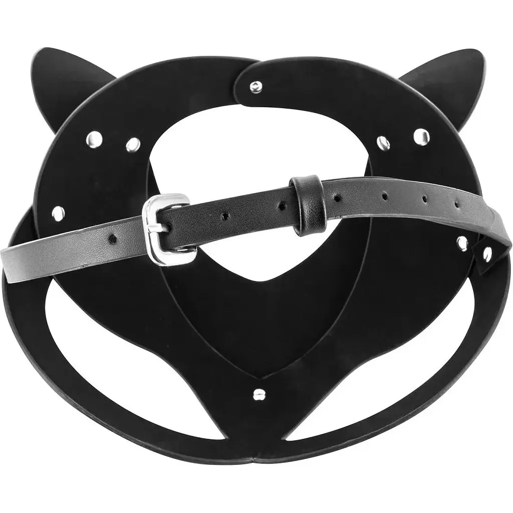 Маска кішки Fetish Tentation Adjustable Catwoman Diamond Mask - фото 2