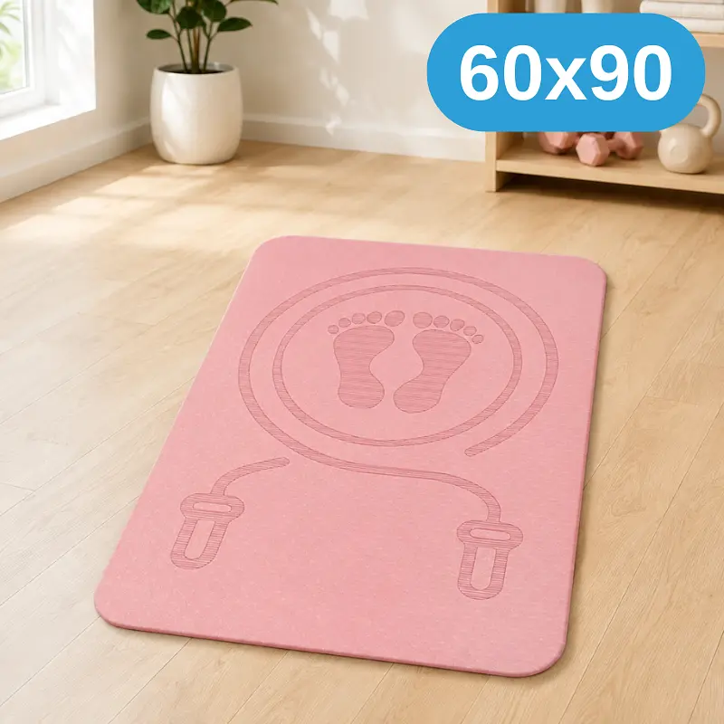 Килимок для стрибків на скакалці Solve рожевий 60 x 90 см (KT9000302) - фото 2