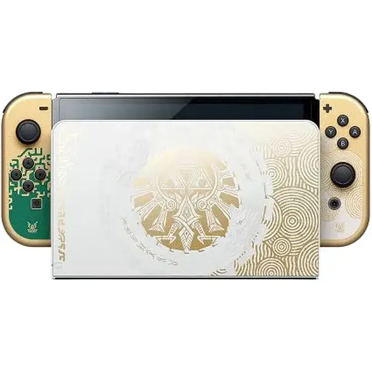 Игровая приставка Nintendo Switch Oled портативная Model Legend of Zelda Tears of the Kingdom Special Edition - фото 5